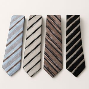 4 Various Men Ties Bundle
